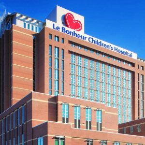 Le Bonheur Children's Hospital exterior