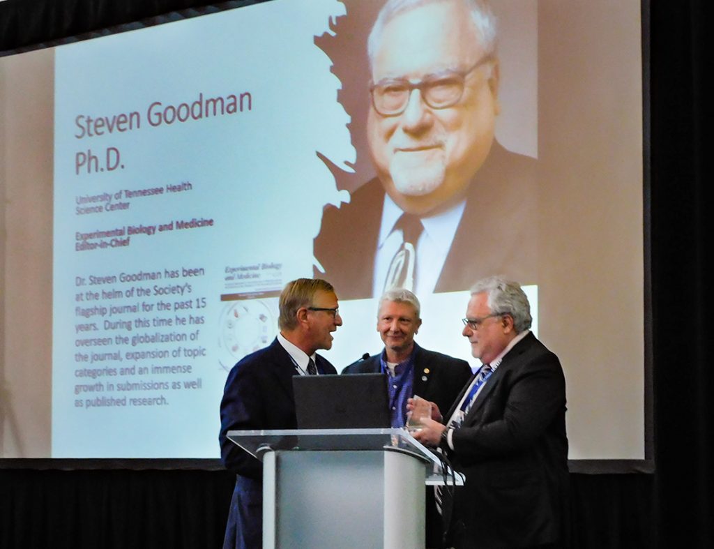 Dr. Steven Goodman IEMBC Award