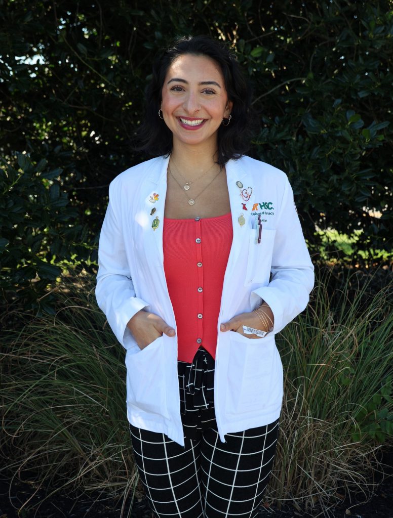 Pharmacy student Anita Baluch