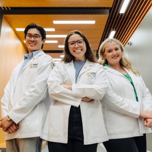 Portrait of Johnson Phung, Akanee Angel, and Alex Wood