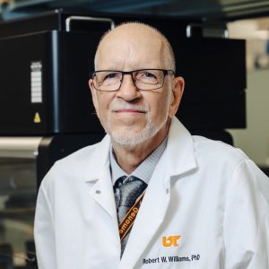 Portrait of Dr. Rob Williams in the lab