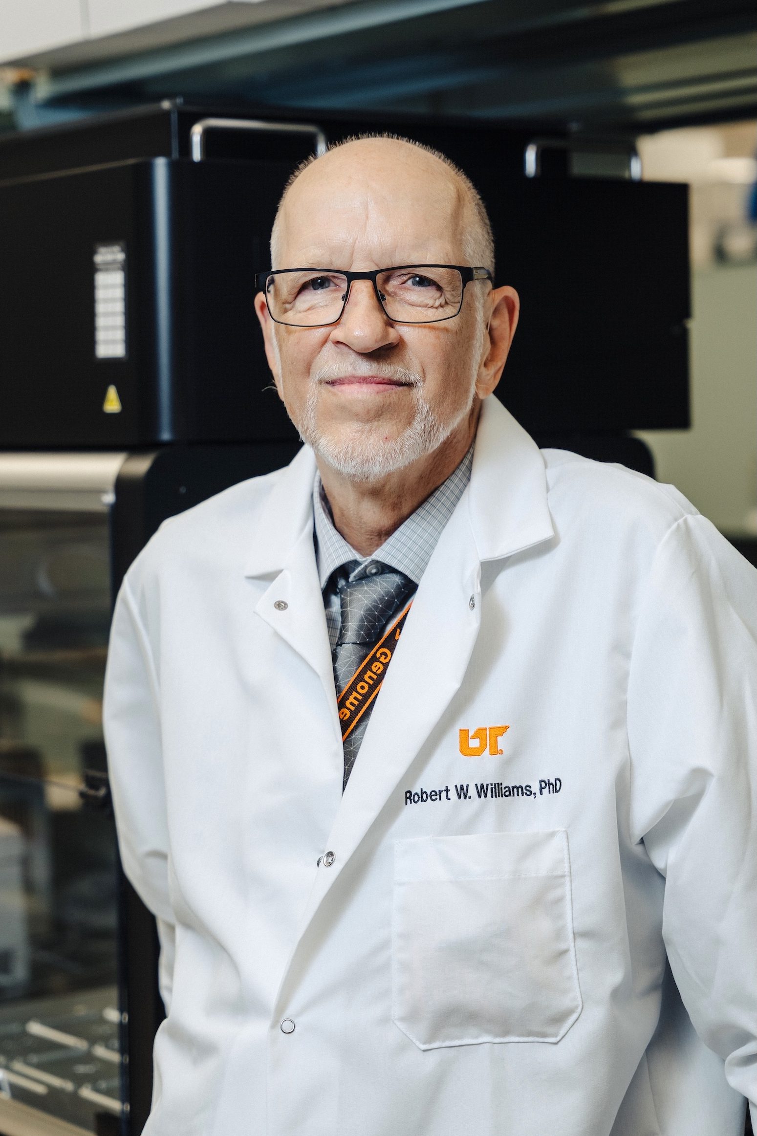 Portrait of Dr. Rob Williams in the lab