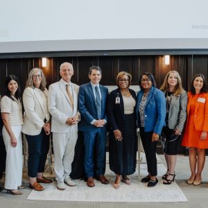 Group photo of leaders at the announcement of expansion of health hubs across tennessee