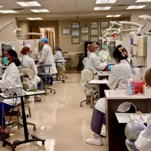 Dental Hygienists in training